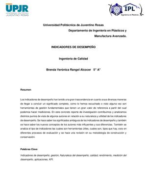 Indicadores Desempeño