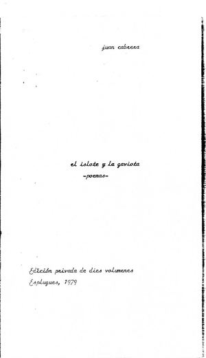 Poesias Juan Cabrera (Teguise)