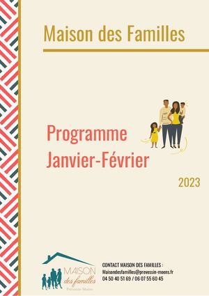 Calaméo - Programme Maison des Familles Janvier-Février-Mars 2023