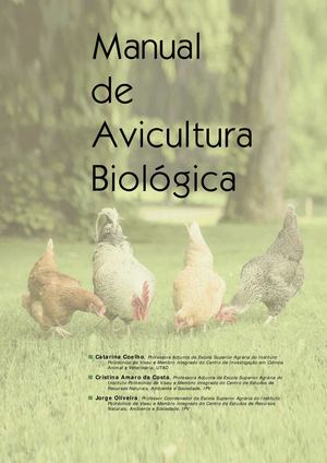 Manual Avicultura Biológica 2021