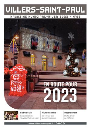 Villers-Saint-Paul Magazine municipal - Hiver 2023 - N°98