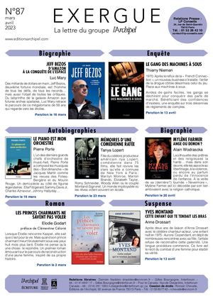 Groupe L'archipel Exergue Mars-Avril 2023