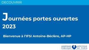 Jpo Ifsi Antoine-béclère Ap-HP - JPO 2022-2023