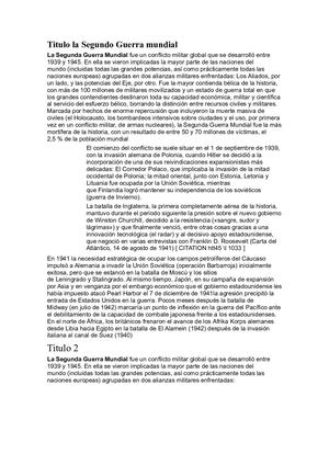 Titulo La Segundo Guerra Mundial (1)