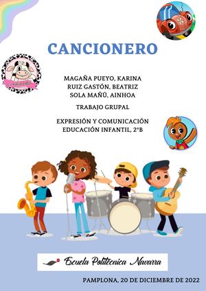 Magaña Ruiz Sola Trabajo Grupal Cancionero