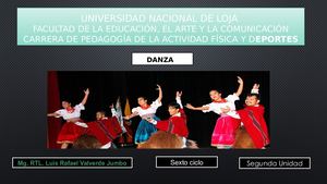 Danza 2 Unidad