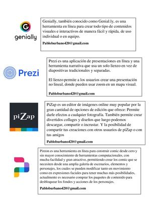 Recursos Tics aplicados en la segunda parcial