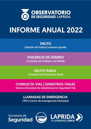 Informe Observatorio de Seguridad 2022 Laprida Gobierno Municipal
