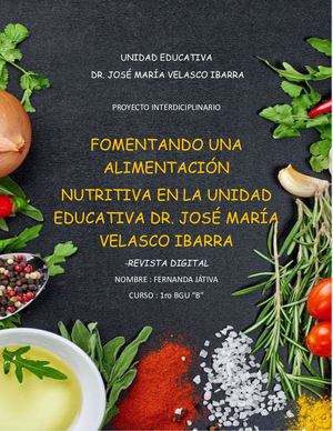 Proyecto Interdiciplinario Todas Las Materias