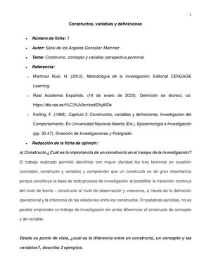 Fichas De Comentario S1 Act6 González Martínez Sarai De Los Angeles