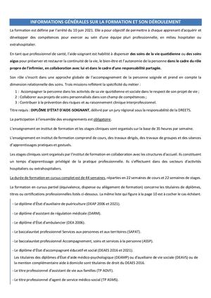 Informations Générales Ifas Territoire De Savoie