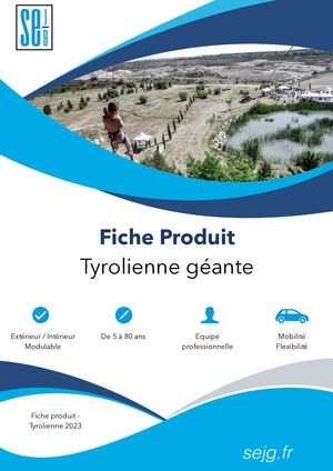 Tyroliennes Géantes SEJG