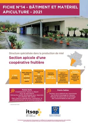 Fiche n°14 - Bâtiment et matériel apiculture