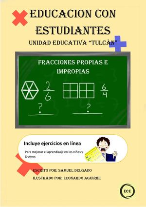 fracciones propias e impropias