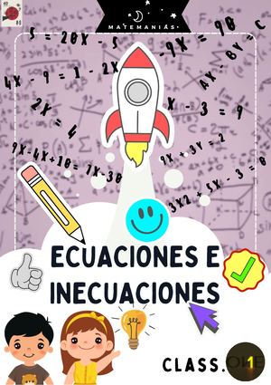 Ecuaciones e inecuaciones,