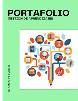 Portafolio De Gestión De Aprendizajes (1)