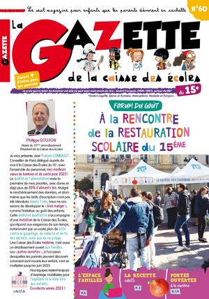 Gazette de la Caisse des écoles du 15e - n°60