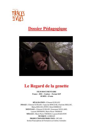 Dossier Pédagogique Le Regard De La Genette
