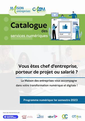 Catalogue Des Services Numériques (1er Semestre)