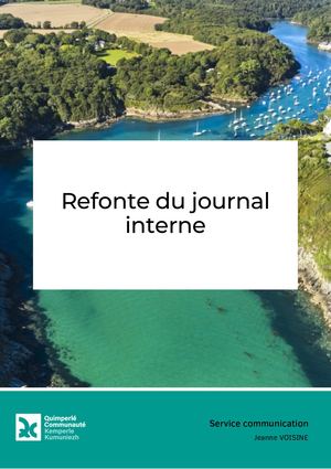 Refonte Journal Interne