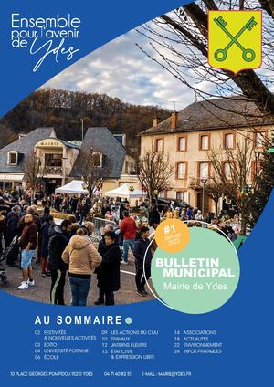 Bulletin Municipal Ydes 01 2023