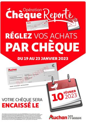 Chèque Reporté Janvier 2023