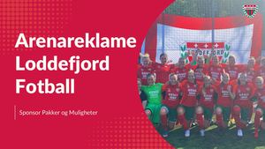 Arenareklame Loddefjord Fotball (Oppdatert)