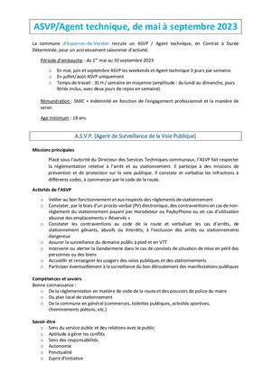 Esparron De Verdon Recrutement Saisonniers 2023