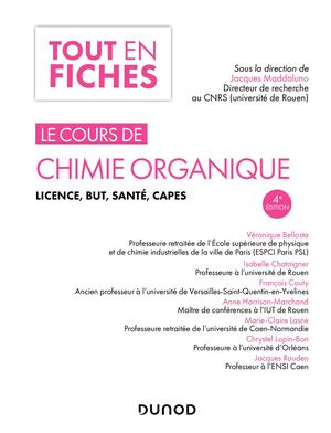 COURS DE CHIMIE ORGANIQUE 2023