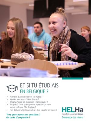 Et Si Tu éTudiais En Belgique