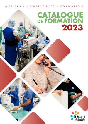 Catalogue de Formation 2023 du Chu de Limoges