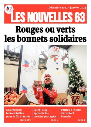 Les Nouvelles du 63 Décembre 2022 Janvier 2023