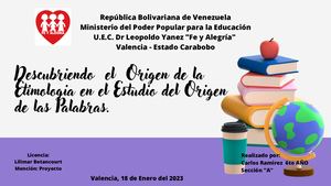 Trabajo de Etimologia