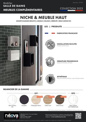 NÉOVA_,niche Et Meuble Haut Assortis ANGELO Etc
