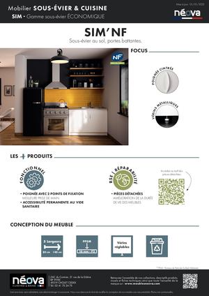 NÉOVA Fiche SIM'NF