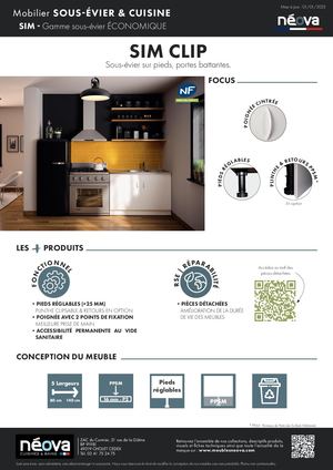 NÉOVA Fiche SIM CLIP