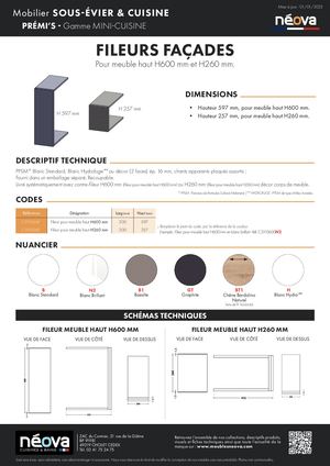 NÉOVA PRÉMI'S FILEURS HAUTS