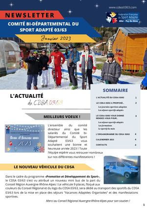 Newsletter N°1