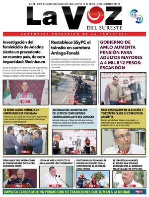 La Voz Del Sureste 19 Ene 23