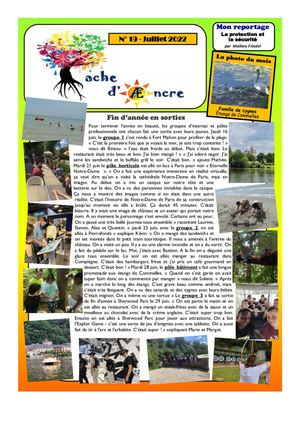 Tache D'AEncre - Juillet 2022