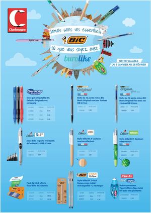 Bic Burolike Charlemagne 2 01 23
