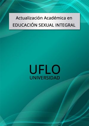 Actualizacion Academica En Educcion Sexual Integral
