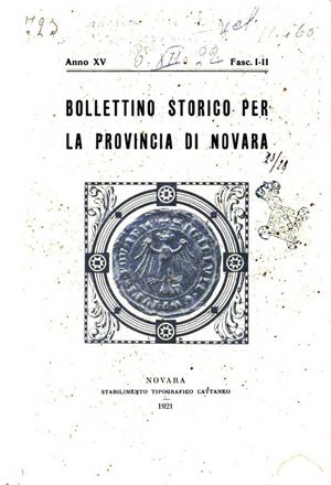 BSPN - 1921 - n. 1/2