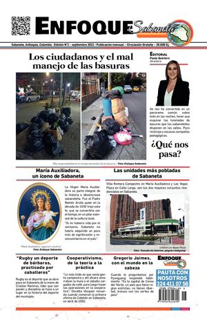 Edición N2_Periódico Enfoque Sabaneta