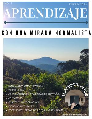 Aprendizaje con una mirada normalista