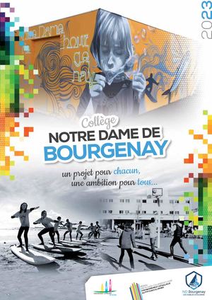 Collège Nd Bourgenay Plaquette 2023