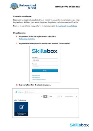 Instructivo Skillsbox