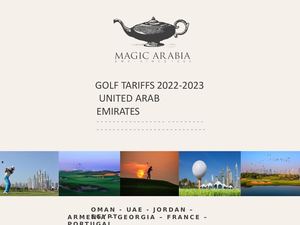 Golf Tariffs 2022 2023