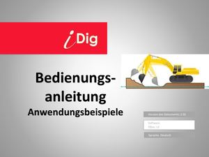 iDig Touch - Anwendung