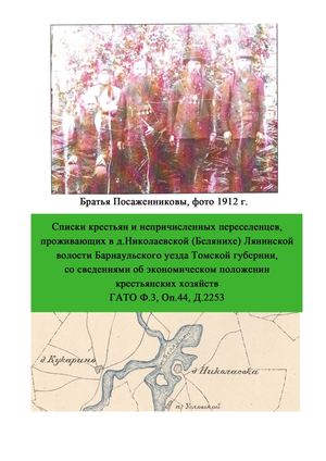 ЖИТЕЛИ д. НИКОЛАЕВСКОЙ ЛЯНИНСКОЙ ВОЛОСТИ нач.ХХ в. ГАТО ф.3, оп.44, д.2253